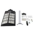 thumbnail image 1 of Solar Street Light, Sunlight Resistant 800W LED Lamp Beads Solar Outdoor Light  for Yard, 1 of 8