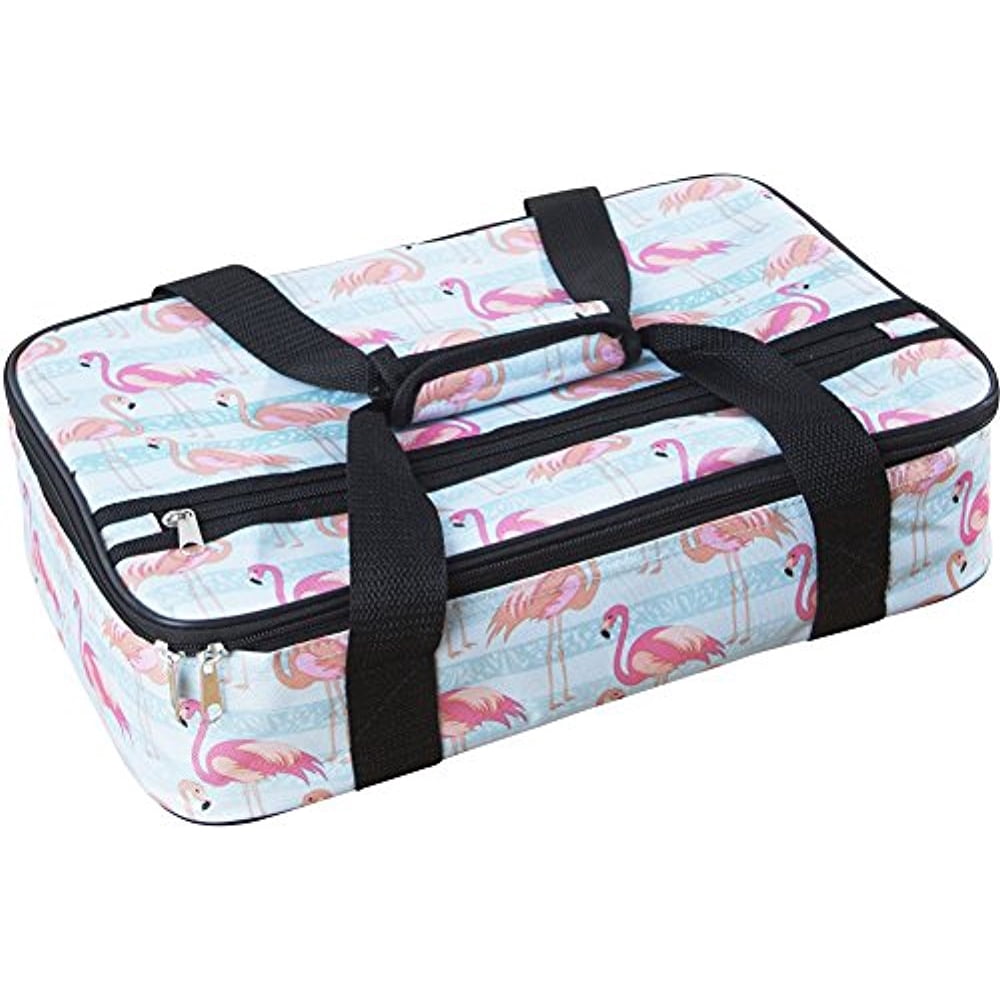 Palais Dinnerware Insulated Casserole Carrier With Zip Closure Attractive Design, with Strap