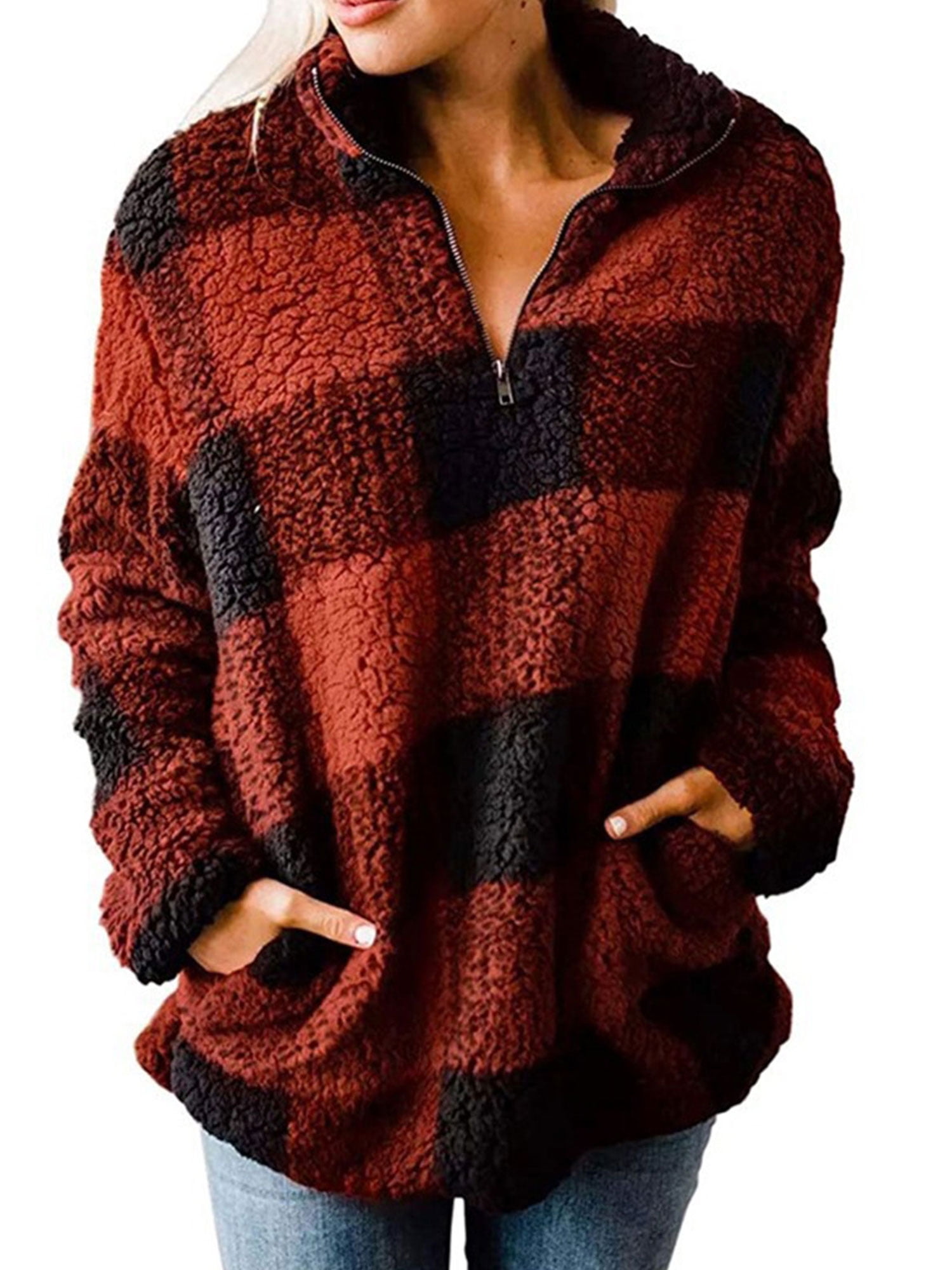 sherpa pullover tunic