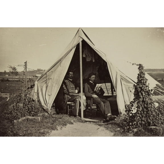 Print: Officers Of Co. I., 37th Pennsylvania Inf'y, circa 1861