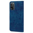 thumbnail image 6 of for Samsung Galaxy S20 FE Wallet Case, Flower Embossed Premium PU Leather Flip Protective Purse Cover with Card Slots Cash Holder and Kickstand for Samsung Galaxy S20 FE (6.5 inch),Blue, 6 of 14