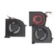 thumbnail image 5 of Nuevo Ventilador de Refrigeración CPU + GPU de Repuesto para GS65, GS65VR P65 MS 16Q4 MS 16Q5, Ventilador de Refrigeración Eficiente de Bajo Ruido, Ventilador DE, 5 of 7