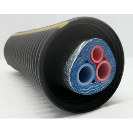 Insulated Pipe 3 Wrap, (2) 1' Oxygen Barrier (1) 1/2' Oxygen Barrier