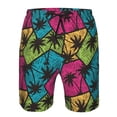 thumbnail image 4 of Naloa Hawaii Palms Men's Beach Shorts, Surfing shorts, Swim trunks, Quick Dry Swim Trunks for Surfing Beach Fun - X-Large, 4 of 9