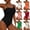 Beige, variant on Women's One Piece Swimsuit Tummy Control Built-in Bra Support Crisscross Back V-Neck Ruffled Edges Resort Green L