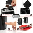 thumbnail image 7 of Moss & Stone Mini Drip Coffee Maker with Mug (5 oz Mugs), Small Coffee Pot With 2 Coffee Cups, Mini Coffee Maker (2 Drip & 2 Mug), 7 of 7