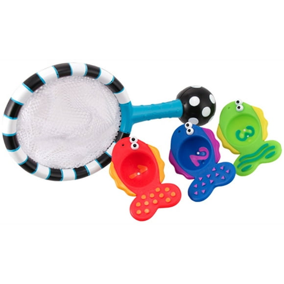 Sassy Developmental Bath Toy, Catch and Count Net
