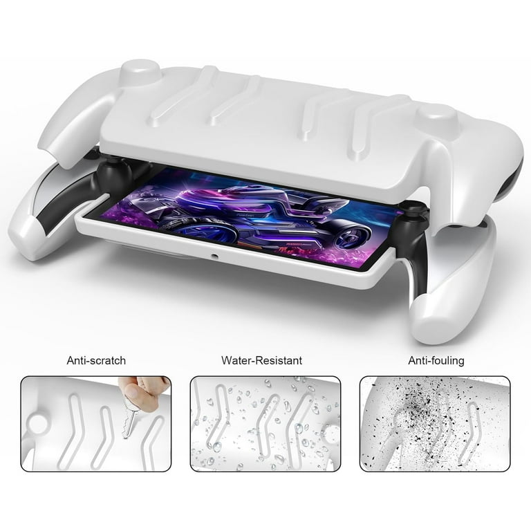  Protective Case for Sony Playstation Portal, PS5 Portal Case  with Kickstand, Designed for Playstation Portal Remote Player Accessories,  Shock-Absorption, Non-Slip and Anti-Scratch Design-White : Video Games