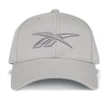 thumbnail image 1 of Gorra de Béisbol Reebok Vector Snapback de 6 Paneles Gris para Adultos, 1 of 5