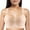 Beige, variant on Sngxgn Women's Seamed Soft C up Wirefree Cotton Bra(Purple,115)