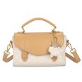 thumbnail image 5 of Bolsos para mujer 2025, nuevos bolsos cruzados de alta calidad con textura en contraste de color, bolsos casuales de temperamento japonés y coreano simples, tendencia, 5 of 5