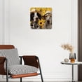 thumbnail image 3 of 12 Inch Wall Clock Battery Operated Silent Clock Decorative for Office, Kitchen, Outdoor, Living Room，Dog Sunflower Farm Border Collie Puppy Lovely, 3 of 4