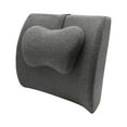 thumbnail image 3 of Esquirla Office Chair Back Support Breathable Back Support for Couch Gaming Chair Car dark gray, 3 of 8