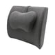 thumbnail image 3 of Soporte para la espalda del coche, cojín para la parte inferior de la espalda, respaldo ergonómico, cojín trasero para la cintura, Lumbar gris oscuro, 3 of 8