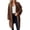 Brown, variant on Women casual cardigan sweater front open casual knitted cardigan jacket