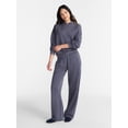thumbnail image 2 of No Boundaries Mineral Wash Studded Sweatpants, 31" Inseam, Women's XXS-XXL, 2 of 5