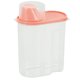 thumbnail image 2 of Caja de almacenamiento de alimentos de plástico de 2,5 l, contenedor hermético con tapas para verter, botellas de almacenamiento de cereales de Almacenamiento y organización del hogar Rosado 2.5L Billuyoard HA002828-06, 2 of 6