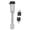 Silver, variant on BIMZUC 5/8 Inch Trailer Hitch Pin Lock for Class III IV 2in 2.5in Receiver Truck Car Boat (Black) - 8.66 inches / 22 cm Length