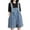 Blue jumpsuits for women, variant on Gifts Jumpsuits for Women Loose Wide Leg Adjustable Strap Casual Vintage Denim Short Jumpsuits Overalls with Pocket Summer Formal Solid Square Neck Sleeveless Mini Rompers Blue xl