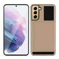 thumbnail image 1 of SOATUTO for Samsung S22 Case, Galaxy S22 Case Credit Card IDs Cash Holder Shell Wallet Case Slide Cover Dual Layer Hard PC Soft TPU Rubber Cover Phone Case for Samsung Galaxy S22 5G 6.1" - Rose Gold, 1 of 6