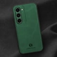 thumbnail image 5 of Nalacover Case for Samsung S23,Slim Luxury Premium PU Leather Non-Slip Grip Shockproof Bumper Anti-Scratch [ with Tempered Glass Screen Protector ] Cases for Samsung Galaxy S23, Darkgreen, 5 of 8