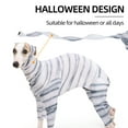 thumbnail image 5 of Duuclume Halloween Dog Clothes Mummy Dress Up Costumes Funny Holiday Party Apperal M, 5 of 7