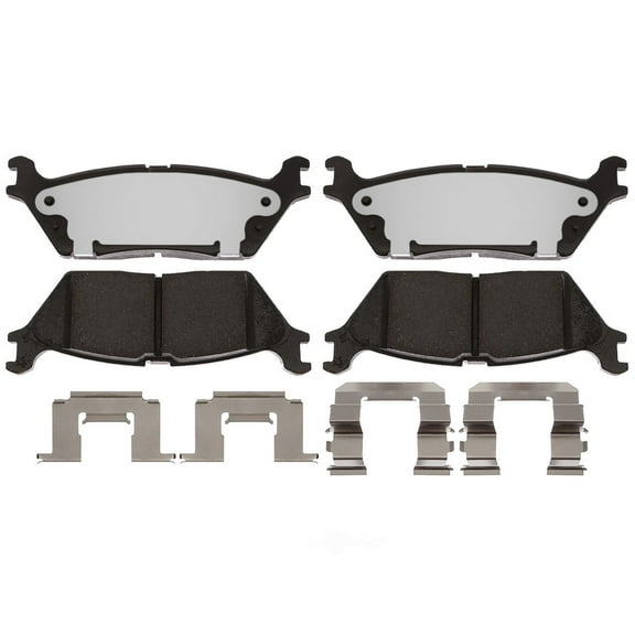 Disc Brake Pad Set Fits select: 2018-2020 FORD F150, 2018-2021 FORD EXPEDITION