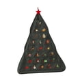 thumbnail image 4 of Calendario de Adviento navideño de 24 días, adorno colgante, bolsa decorativa para colgar en pared con bolsillos, para año Nuevo y oficina., 4 of 10