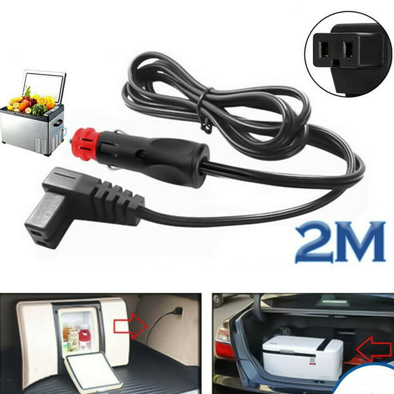  BESPORTBLE Power Cord Adapter 12V 2m 10A 120W Extension Cable  Electric Automotive Car Fridge Refrigerator Extension Power Adapter Wire  Cord Cable Power Cord Replacement : Automotive