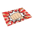 thumbnail image 3 of MKHERT Fist Doormat Rug Home Decor Floor Mat Bath Mat 23.6x15.7 inch, 3 of 3