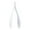 White, variant on Fasiaou Plastic Salad Scissor Tongs 10.4 Inches Plastic Tongs for Serving Reusable Food Salad Tongs for Serving Clear Serving Utensils,Bacon Tong Kitchen Tong Noodle Household.