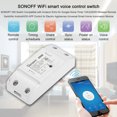 thumbnail image 2 of SONOFF Basic Wifi Switch funciona con Alexa para Google Home Timer 10A / 2200W Interruptor Abanopi Interruptor remoto inalámbrico, 2 of 7