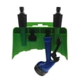 thumbnail image 2 of Hose Reel with Storage Compartment Wall Mounted Garden Organizer Green, 2 of 9