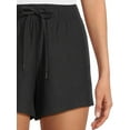 Athletic Works Women’s Buttery Soft Performance Gym Shorts, 4" Inseam