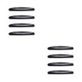 thumbnail image 4 of Speravity 4 unids/pack, tira anticolisión para coche, Protector de puerta de coche, pegatina antiarañazos, borde de puerta, moldura de estilismo negro 2piezas Speravity CBP136583, 4 of 5