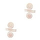 thumbnail image 2 of Sonducket Brazalete para el brazo, joyería, adorno para el cuerpo, brazalete para niñas, decoración de ropa, oro rosa Oro rosa 2Conjunto, 2 of 6