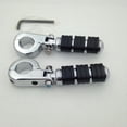 thumbnail image 2 of HTT Motorcycle Chrome Footrest Foot Pegs with 1 1/4" Clamps For Suzuki VL1500 VL800 VZ800 VL125 VL250 VS1400 VZ1500 Intruder M800 C800 C1800RT M109R C109R Boulevard M90 S50 M50Z C90 M1500, 2 of 7