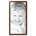 thumbnail image 2 of ArtToFrames 18x36 Inch Walnut Picture Frame, This Brown Wood Poster Frame is Great for Your Art or Photos, Comes with 060 Plexi Glass (4086), 2 of 8