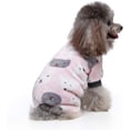 thumbnail image 4 of Pijamas de lana para perros pequeños y medianos, niña, niño, perro, mono, camisas para perros, suéter cálido de invierno para perros, ropa para cachorros, pijamas de Navidad para perros Yorkie, 4 of 7