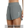 thumbnail image 4 of Alove Womens Dot High Waisted Shorts Workout Running Sport Shorts With Pockets, 4 of 7