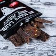 thumbnail image 3 of No Man's Land Hot Beef Jerky,  3oz Bag - 17g of Protein per Serving, High Protein Snack, 3 of 6