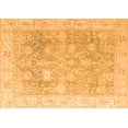 thumbnail image 1 of Ahgly Company Indoor Rectangle Oriental Orange Traditional Area Rugs, 7' x 9', 1 of 4