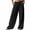 Black2, variant on GZWYHT Harem Pants For Women,Casual Loose Fit Casual Loose Baggy Elastic Waist Spring Fashion Clothes Yoga Boho Palazzo Pants With Pockets Wide Leg Pants,Pink L