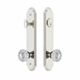 thumbnail image 4 of Grandeur Arc Tall Plate Single Cylinder One Piece Knobset with Versailles Knob, 4 of 6