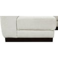 thumbnail image 6 of Meridian Furniture Quinn 133" 6-Piece Fabric Modular Sectional in Cream, 6 of 15