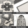 thumbnail image 7 of MeyJey Kitchen Rug Set 3 Piece, Non Slip Machine Washable Mats for Home Floor and Living Room, Gray, 7 of 7