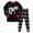 boy outfits-Black, variant on TOWED22 Fall Winter Toddler Boy Outfits 2Pcs Long Sleeve Graphic Round Neck Pullover Top Elastic Waist Joggers Soft Clothes Set(Grey,2-3 Y)