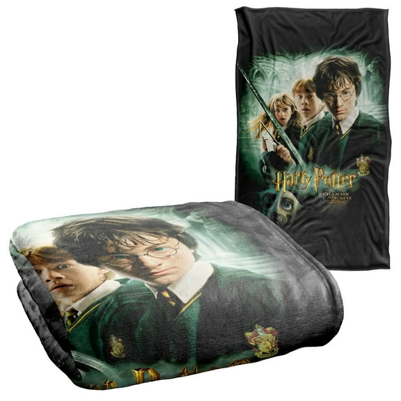 Harry Potter Chamber Of Secrets Poster Silky Touch Super Soft Throw Blanket 36" x 58"