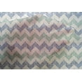 thumbnail image 4 of oneOone Cotton Silk Fabric Chevron Block Print Fabric By The Yard 42 Inch Wide, 4 of 4