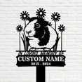 thumbnail image 5 of Handmadetneonsign Guinea Pig Memorial Metal With Stake, Pet Metal Name Sign Stake, Wild Life Metal Stake Decor 50591, 5 of 5